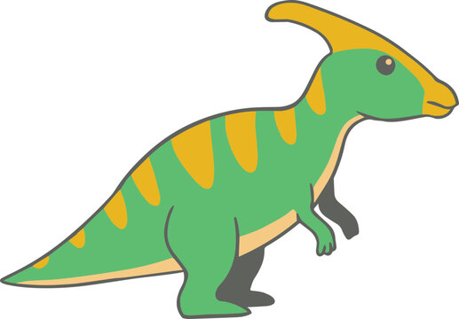Little Green Parasaurolophus