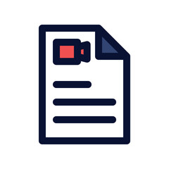 Movie Script Icon