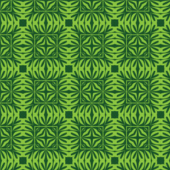 Geometric Blossom Whirl: Seamless Floral Pattern Design