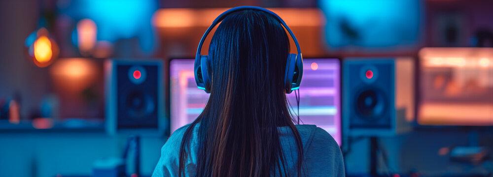 studio producer vedio edit production studio vedio edit production concept