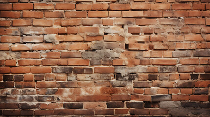 Fototapeta premium Old brick wall texture background
