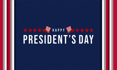 President's Day Background Design. Banner, Poster, Greeting Card. Vector Illustration.