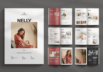 Nelly Portfolio Layout Design