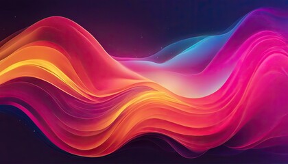 abstract colorful background with waves