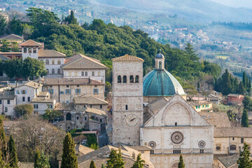 Medieval town of Assisi, Italy