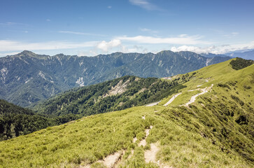 Fototapeta na wymiar landscape Mt. Hehuan
