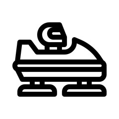 Bobsleigh Icon