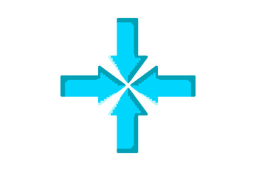 Arrow Functional Game Related Sticker