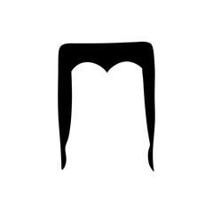 classic curtain silhouette 