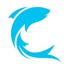 Fish Vector Logo Design Template