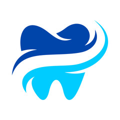 Dentist Vector Logo Design Template