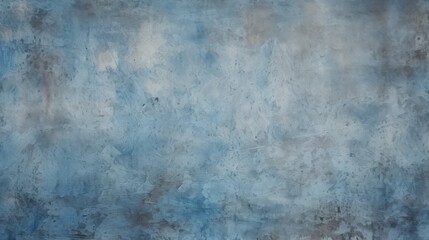 Fototapeta na wymiar Serene blue concrete wall texture: clean and smooth background surface