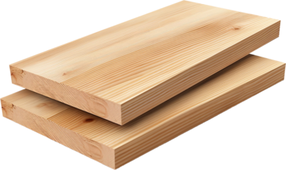 투명한 배경 위에 나무판자