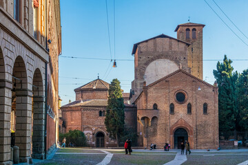 Seven churches complex in Bologna, Italy