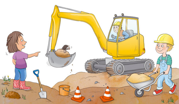 Bagger Kinder Images – Browse 222 Stock Photos, Vectors, and Video ...