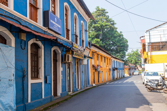Fontainhas colony in Goa