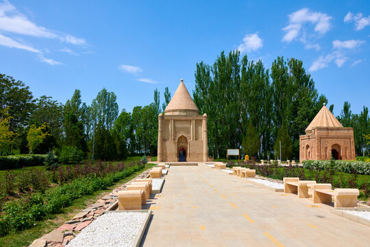 
Aisha Bibi Mausoleum. Aisha Bibi Mausoleum is an architectural monument of the 12th century, located in the village of Aisha Bibi, Zhambyl region of Kazakhstan. It is an architectural monument.
