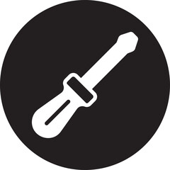 screwdriver glyph icon