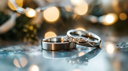Indulge in the sophistication of our wedding couple rings, beautifully crafted and now offered with a special promotion.