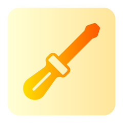 screwdriver gradient icon