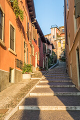 Narrow street of Verona, Italy