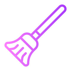 broom gradient icon