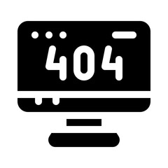 404 glyph icon