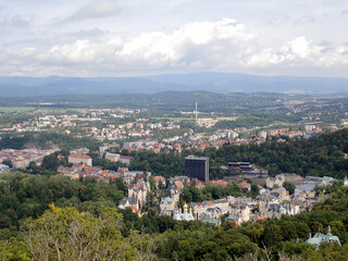 Townscape  in Czech Karlovy Vary