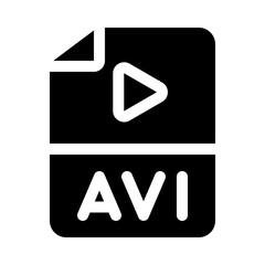 avi glyph icon