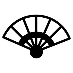 Hand fan icon © Nur syifa fauziah