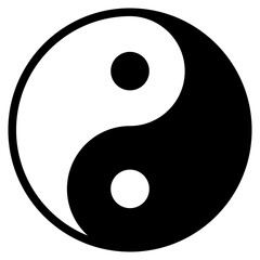 Yin Yang Symbol - obrazy, fototapety, plakaty