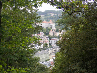 Townscape  in Czech Karlovy Vary