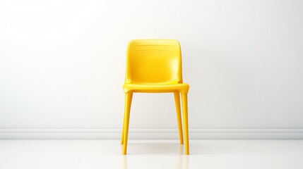 a collection of playful rainbow-colored plastic chairs, each hue representing a different personality, their simplicity and vibrancy adding a pop of color to any room, 