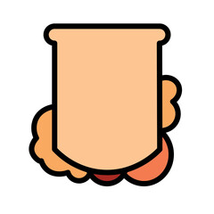 Food Healthy Meal Filled Outline Icon