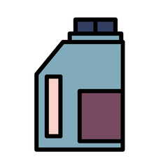 Cleaning Detergent Product Filled Outline Icon