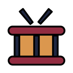 Audio Melody Music Filled Outline Icon