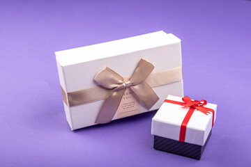 선물상자를 찍은 사진