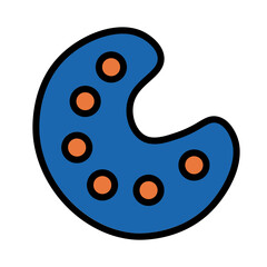 Art Artist Painter Filled Outline Icon