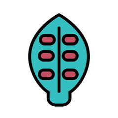 Diet Food Health Filled Outline Icon