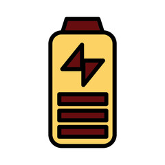 Energy Low Power Filled Outline Icon