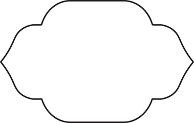 Collection of oriental style Islamic windows and arches with modern boho design, moon, mosque dome and lanterns