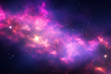 Obraz premium nebula space background