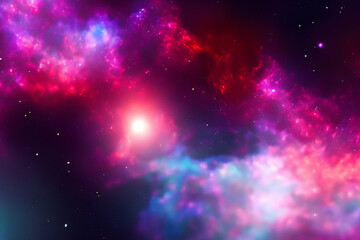 Fototapeta premium nebula space background