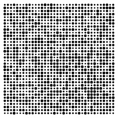 black and white dots