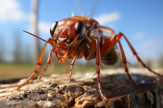 Termite realistic 
photography