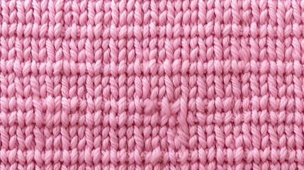 Pink texture knitted fabric