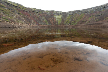 Krater auf Island