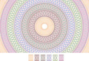 Oriental ethnic seamless pattern traditional background Design for carpet, wallpaper, clothing, wrapping, batik, fabric, Vector