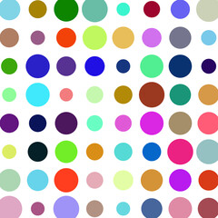 background with circles