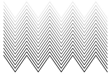 Wavy, zigzag, waving, criss-cross lines stripes, horizontal dividers. Streaks, strips. Stock vector illustration, clip-art graphics